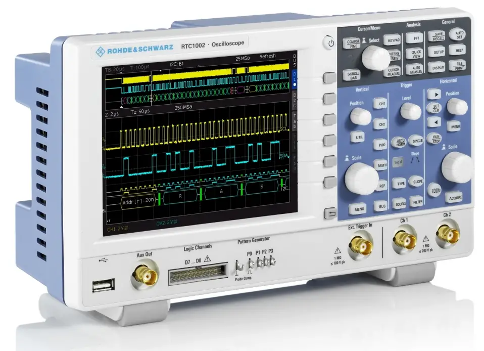 ROHDE SCHWARZ RTC1000 Digital Oscilloscope