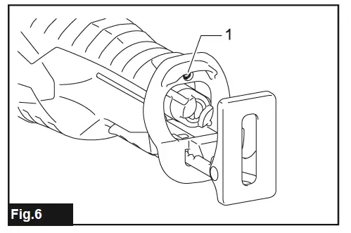 makita DJR187Z Cordless Recipro Saw FIG (6)