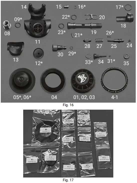 Second Stage Disassembly