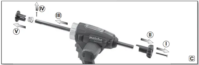 metabo-KPA-18-LTX-400-Cordless-Caulking-Gun-FIG-2