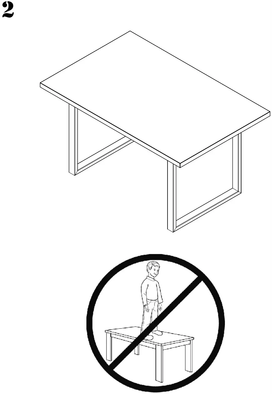 FORTE ABPT401 Dining Table - Figure 11