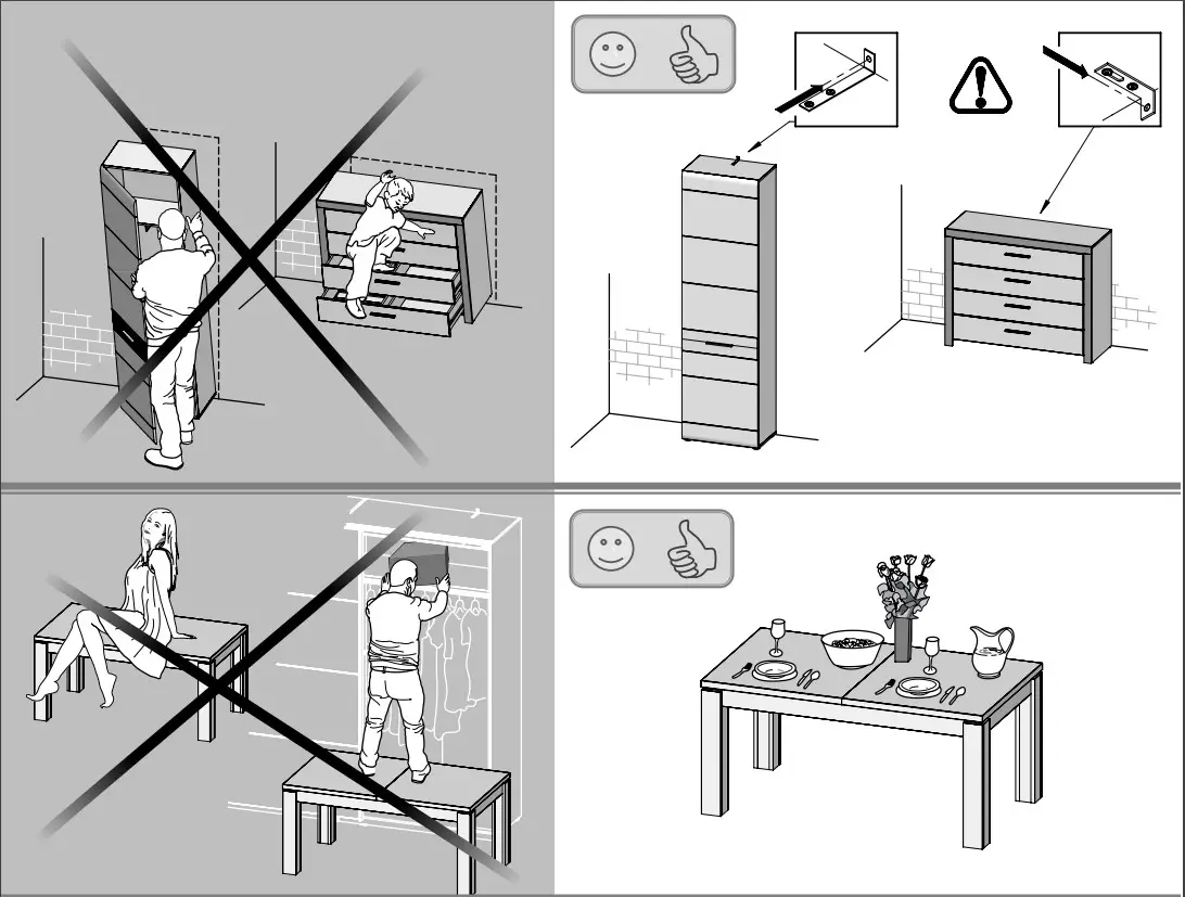 FORTE ABPT401 Dining Table - Figure 2