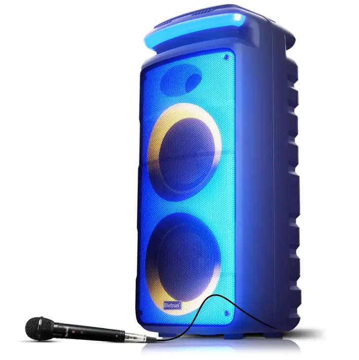 Karaoke Machine with Mic&DJ Lights