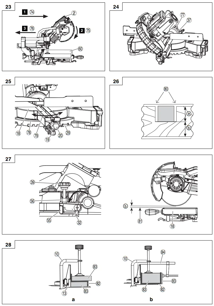 HiKOKI C 8FSHG Cordless Cutting and Miter Saw-fig6