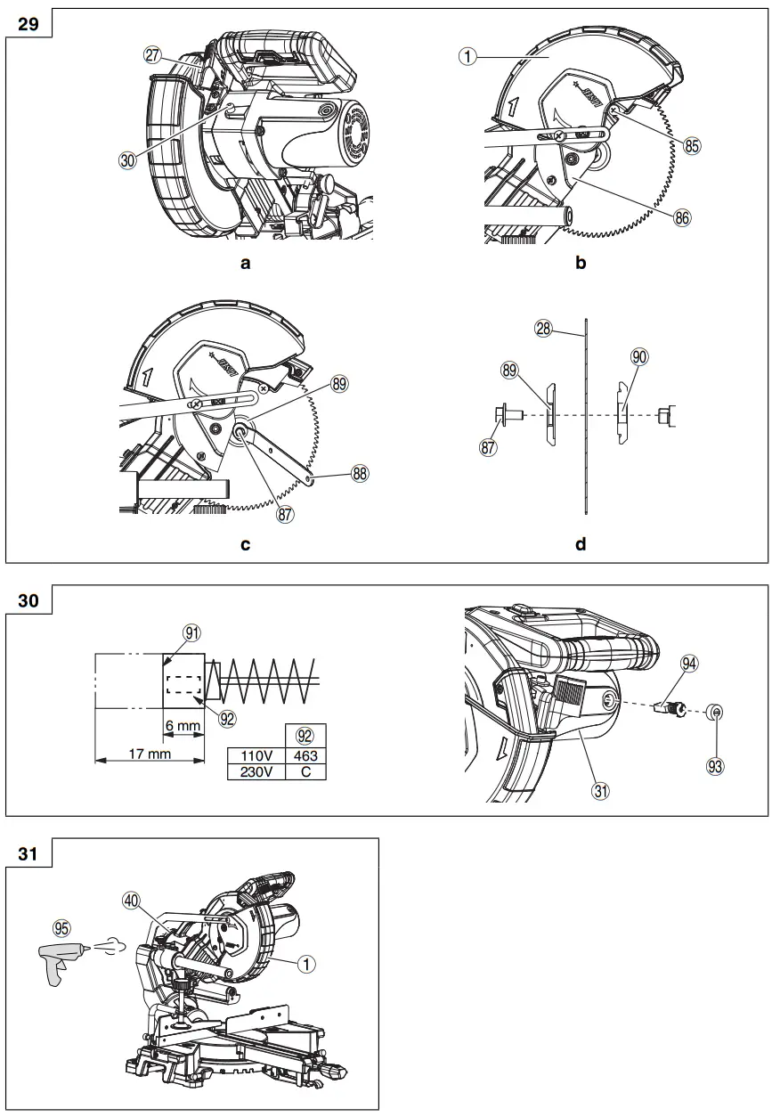 HiKOKI C 8FSHG Cordless Cutting and Miter Saw-fig74
