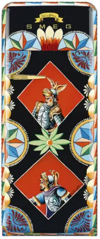 smeg FAB28R DG DG04RD Refrigerator of Art