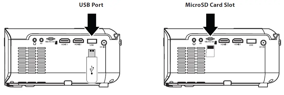 GPX Mini Projector with Bluetooth-18