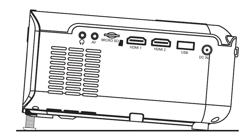 GPX Mini Projector with Bluetooth-9