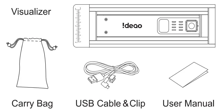 Funtech innovation ideao DC400 4K Visualizer Document Camera - fig 1