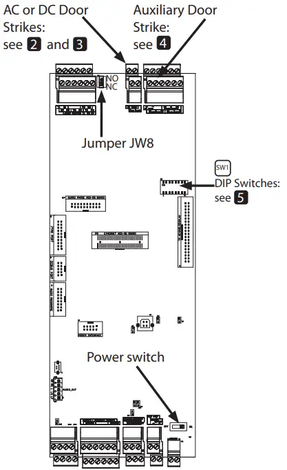 Mircom LT 6203 22 Inch Flush Mount Touch Screen Telephone Access System - AC or DC Door