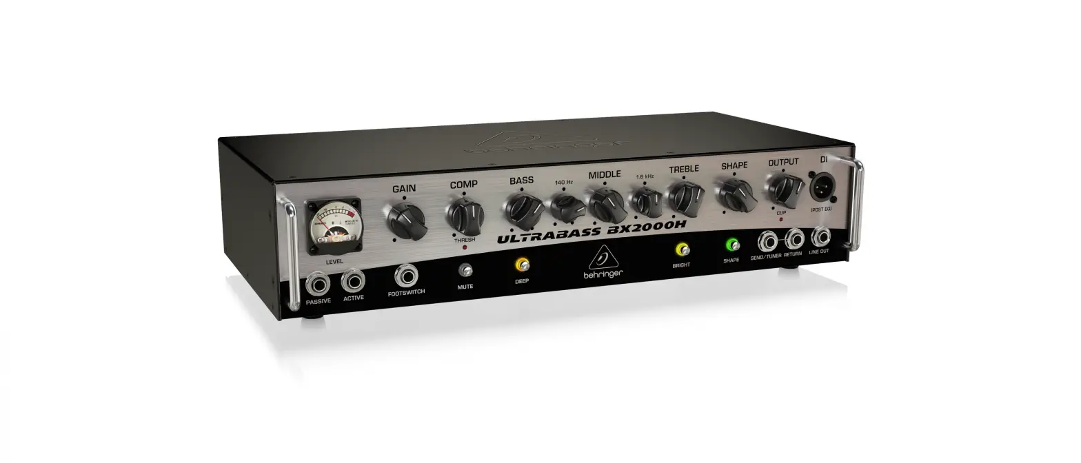 Behringer Ultrabass Bx2000h 2,000-watt Class-d Bass Amplifier User Guide Behringer Ultrabass Bx2000h 2,000-watt Class-d Bass Amplifier User Guide