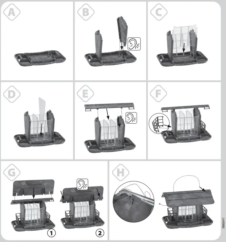 ferplast 845367 JOK 2 Cage - Figure