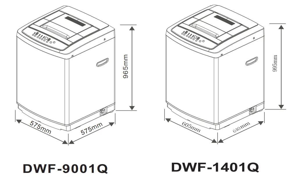 DAEWOO DWF Series Washing Machine - fig 19