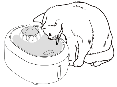 wapet W300 W300B Pet Water Fountain - fig5