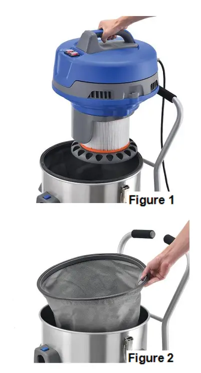 GLOBAL INDUSTRIAL 713166 HEPA Wet Dry Vacuum-2