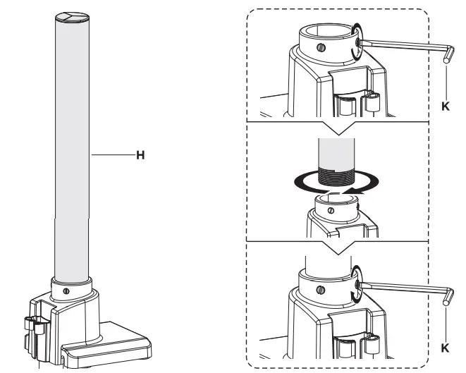 MOUNT-IT MI-6771 Full Motion Single Monitor Desk Mount-FIG10