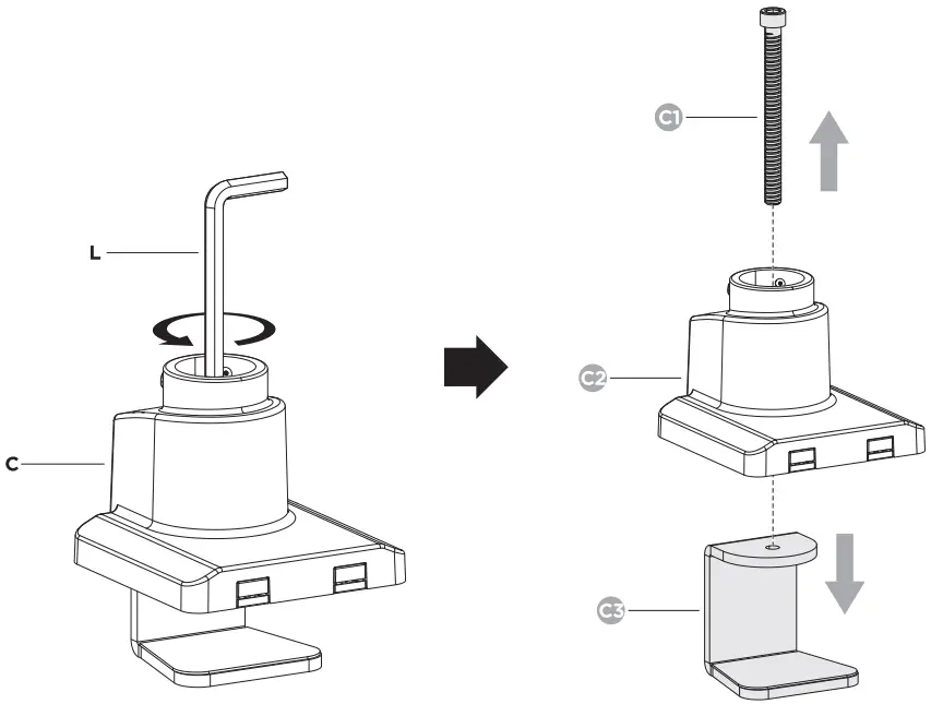 MOUNT-IT MI-6771 Full Motion Single Monitor Desk Mount-FIG7