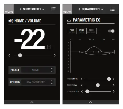 SVS SB-1000 Pro 12 inch 325W Subwoofer -SVS Subwoofer App