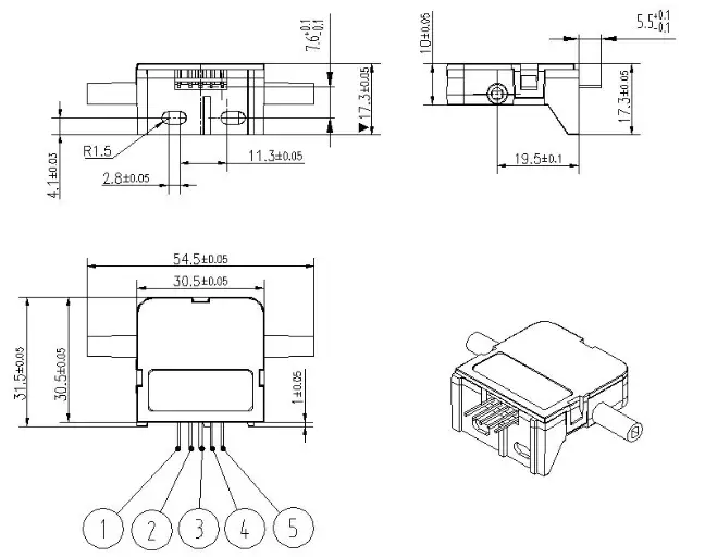 Winsen FR03H Flow Sensor - Fig