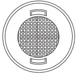 Avallon AFR242SSODLH 24 Inch Stainless Steel Built-In Compact Outdoor Refrigerator - FIG4