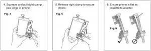 FIG 4 INSERTING PHONE