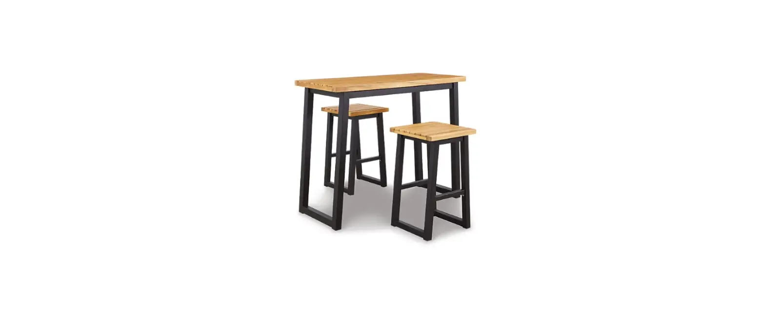 Ashley P220-113 Town Wood Outdoor Counter Table Set Installation Guide