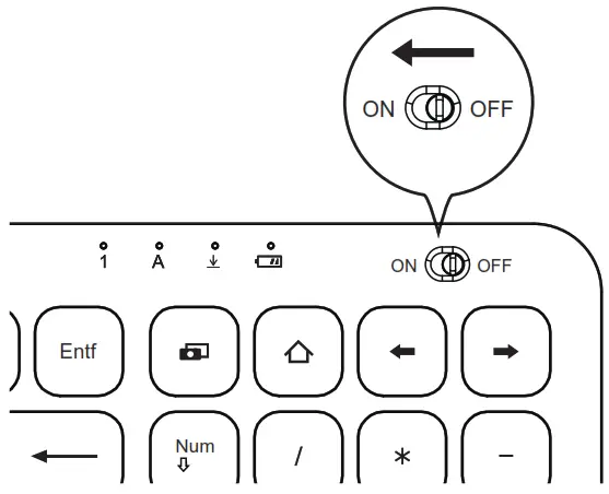 Shenzhen Dzh Industrial B086 2.4G Keyboard - Figure 3