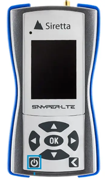 Siretta 61774 SNYPER LTE signal strength 1