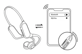 Sayrelances us-uk-AA0054 Bone Conduction Sport Headphones - fig 2