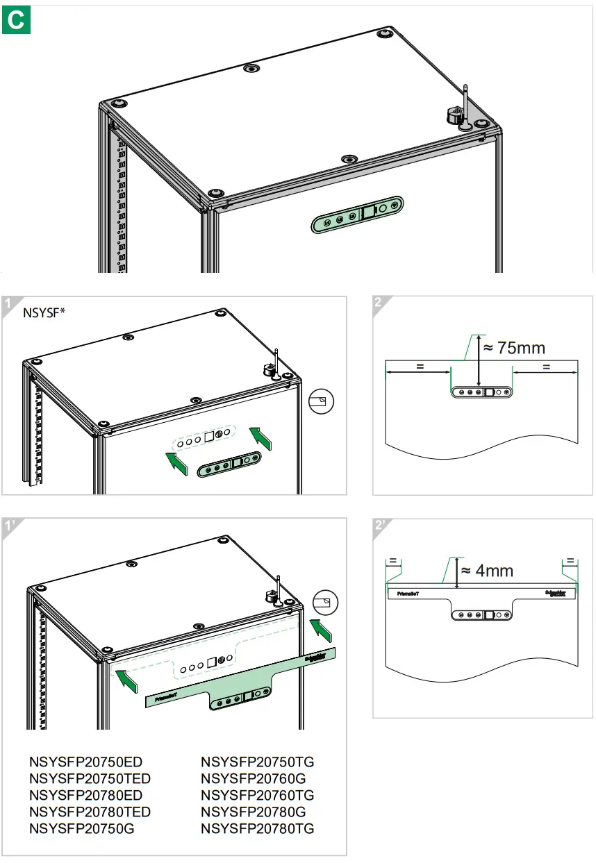 Schneider Electric NSYSFP20750EDA Electric Fabricant Rexel France - fig 11