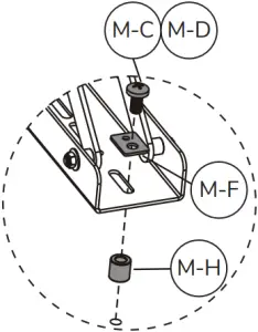 LED-VW1000BLACK - Step 3 - OPTION 3