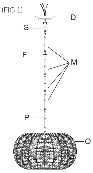 Signature Hardware 479857 Biddeford Pendant Light - Figure 2