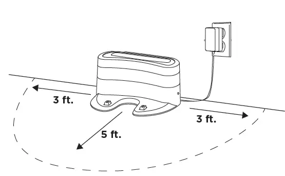 SET UP YOUR CHARGING DOCK