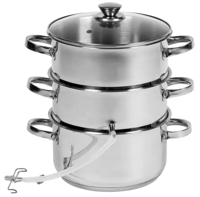 BROWIN 800508 2 In 1 Juice Maker and Steam Cooker -