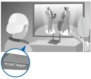 Watching Television Icon