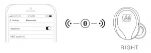 MEEaudio Truely Wireless Sports Earphones X10 User Manual
