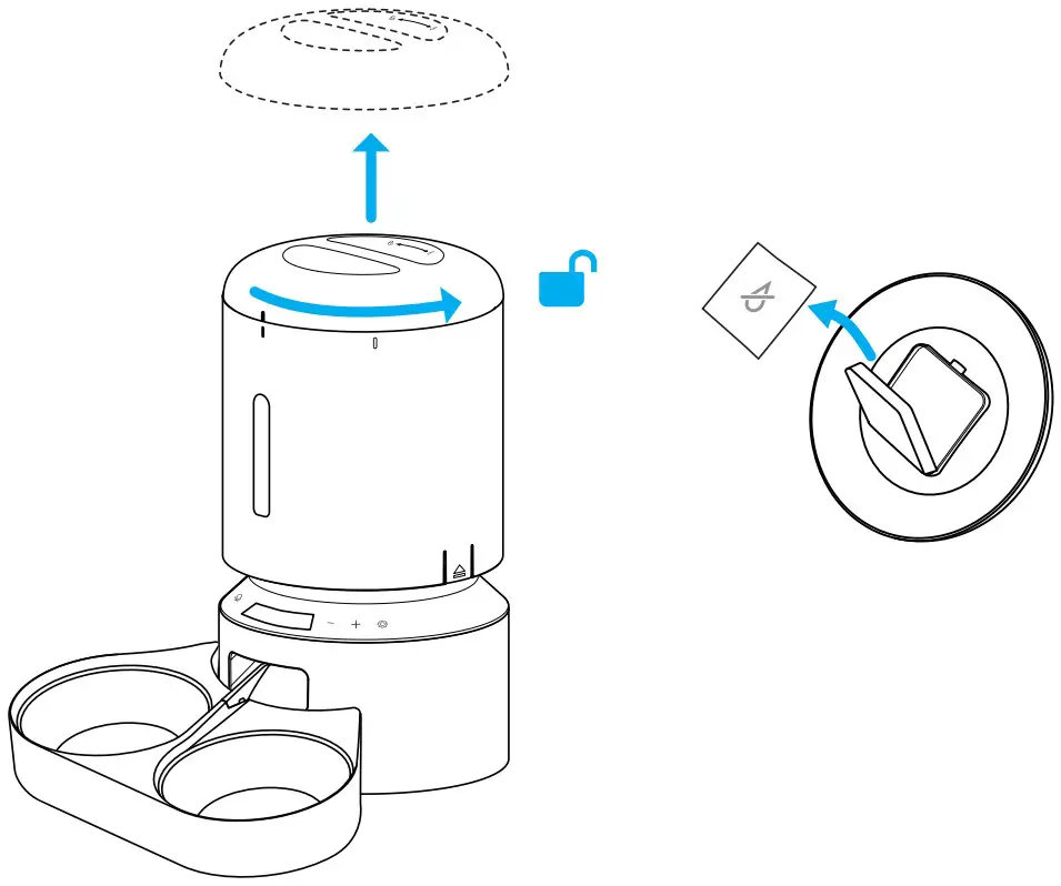PETLIBRO PLAF006 Double Food Tray - FIGURE 32