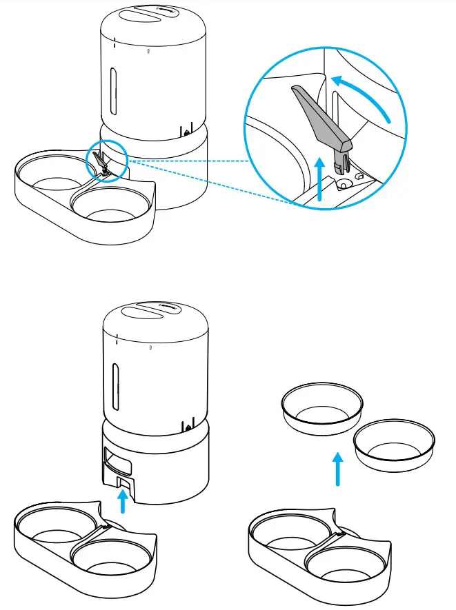 PETLIBRO PLAF006 Double Food Tray - FIGURE 38