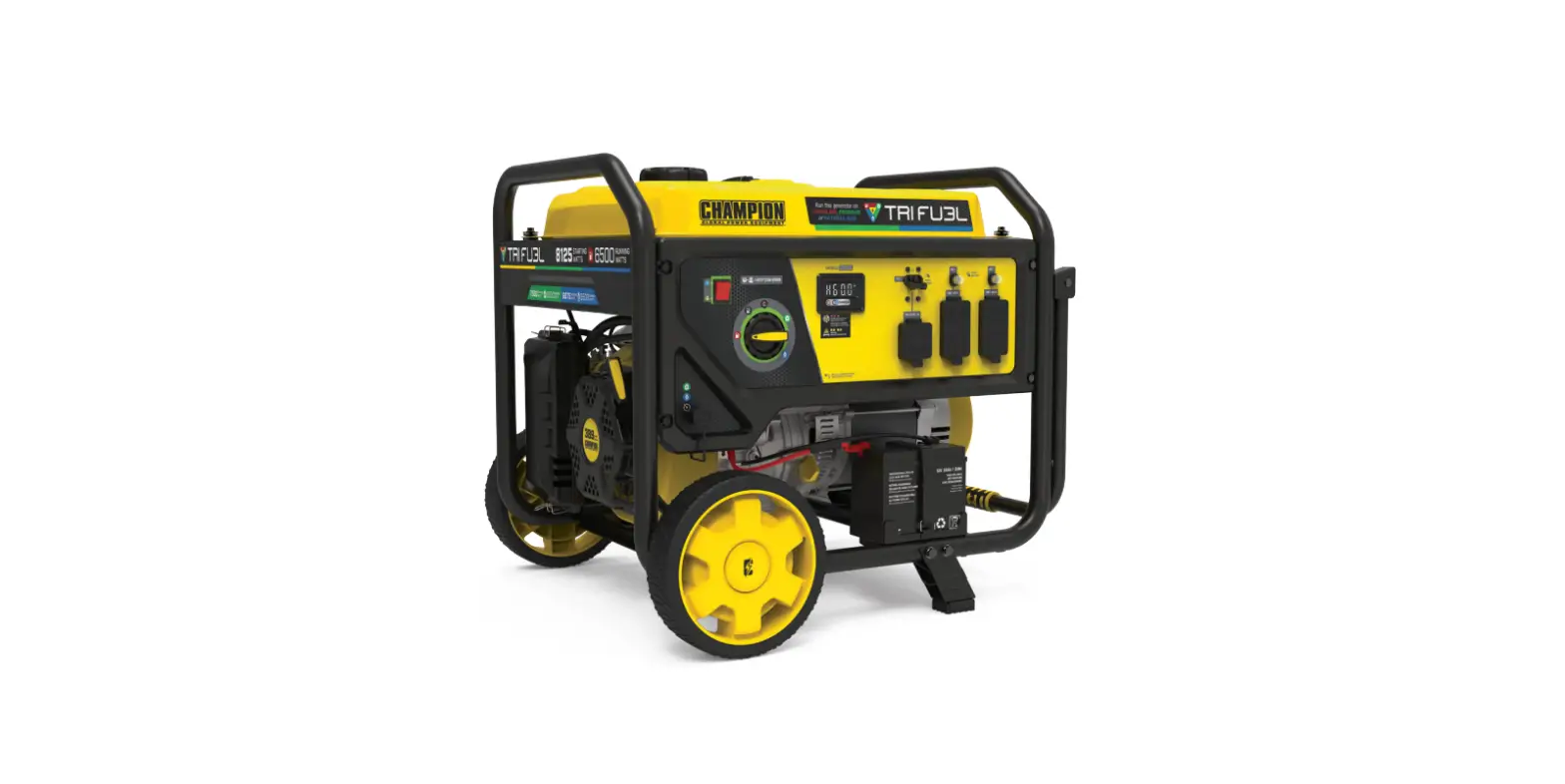 Champion 201169 6500w Tri-fuel Electric Start Generator User Guide Champion 201169 6500w Tri-fuel Electric Start Generator User Guide