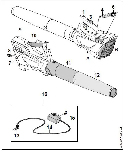STIHL-BGA-45-A-Battery-Powered-Blower-fig 1