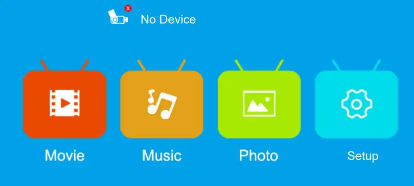 BLAUPUNKT BP480PB 480p Mini Projector Blue Instruction Manual - HOME DASHBOARD