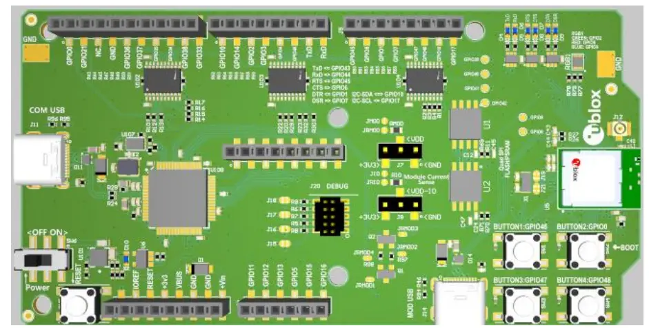 u-blox-EVK-NORA-W10-Evaluation-kit-PRODUCT