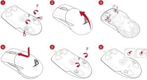 Replacing the switches