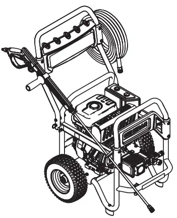 GENERAC 4200 Cold Water Gas Pressure Washer - Cover