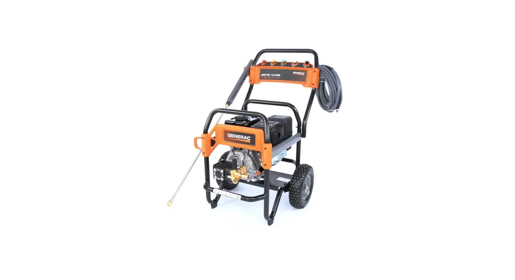 Generac 4200 Cold Water Gas Pressure Washer Owner's Manual