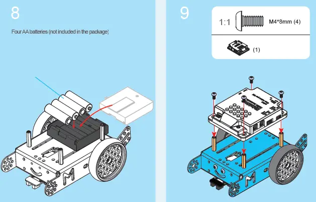 Makeblock-LV-V1-0-D1-2-5-mBot-Neo-STEM-Education-Coding-Robot-Kit-FIG-18+