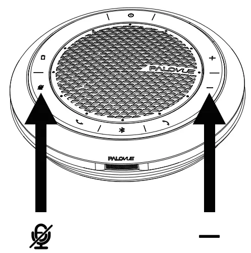 PALOVUE iConf Bluetooth Conference Speaker - 12