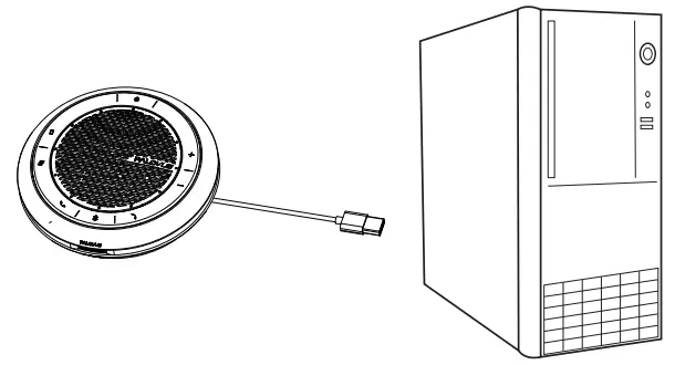 PALOVUE iConf Bluetooth Conference Speaker - 2