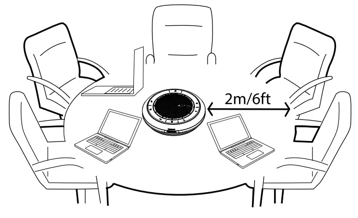 PALOVUE iConf Bluetooth Conference Speaker - 4