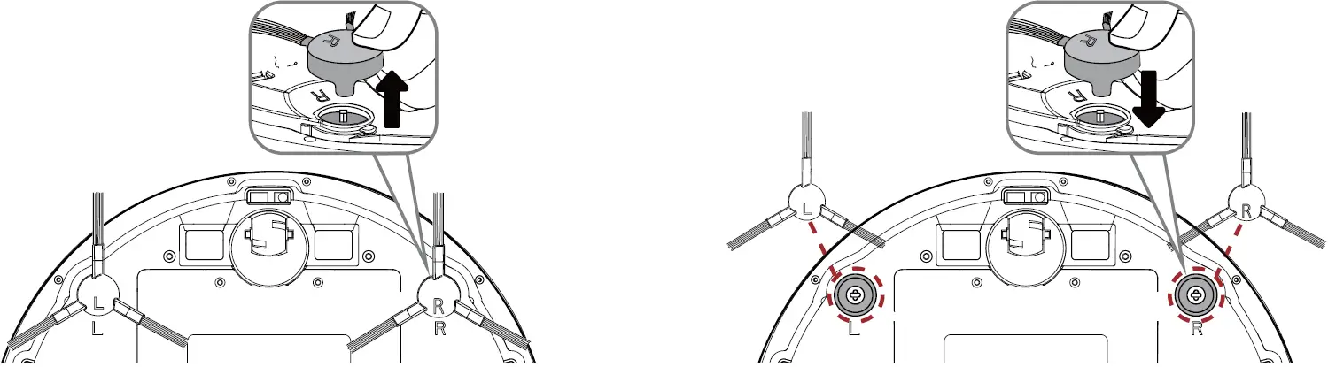 Replace Side Brushes